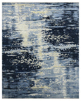 Hermitage Alyanna Area Rug Blue, 9' X 12'