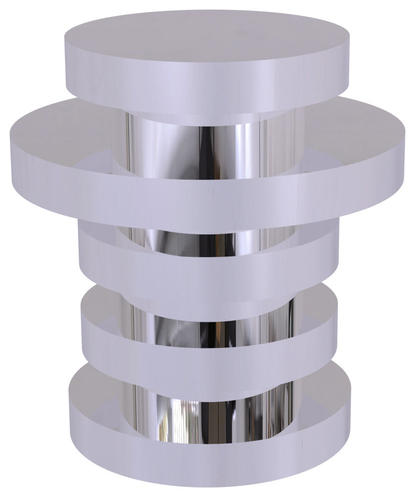 Designer Cabinet Knob, Polished Chrome