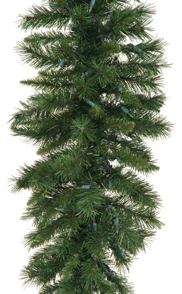 Vickerman A877217 9' Imperial Pine Artificial Christmas Garland, Unlit