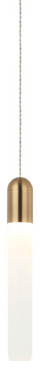 Matteo Lighting C65801AG Pendant, Aged Gold Brass Finish