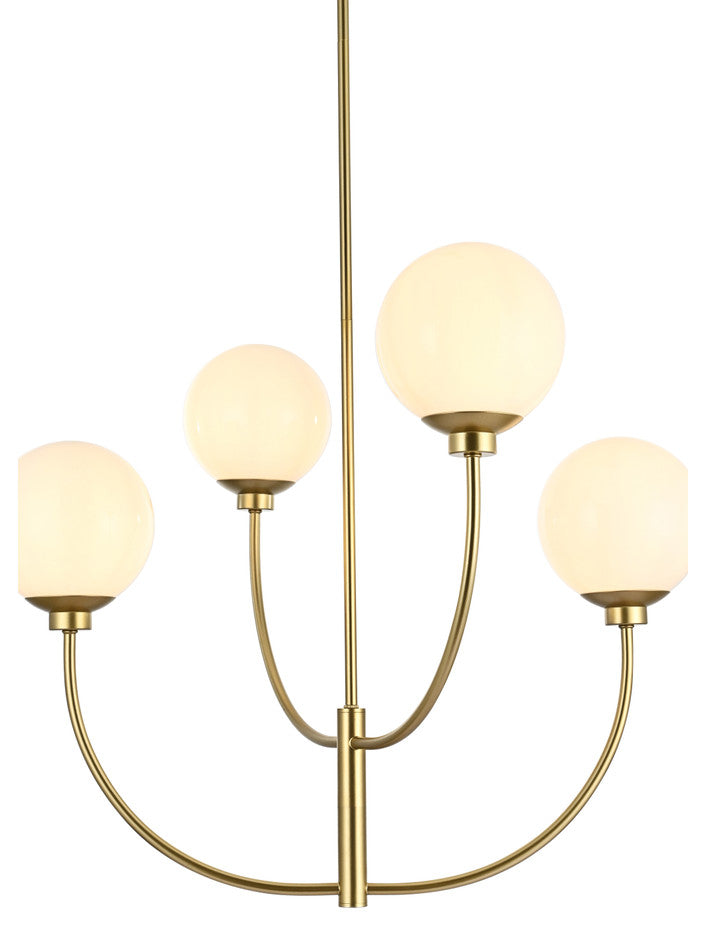 Home Living 30" Chandelier, Brass