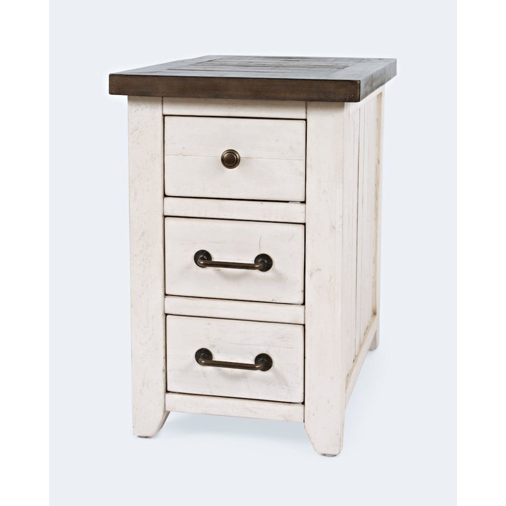 Harris USB Charging Chairside Table