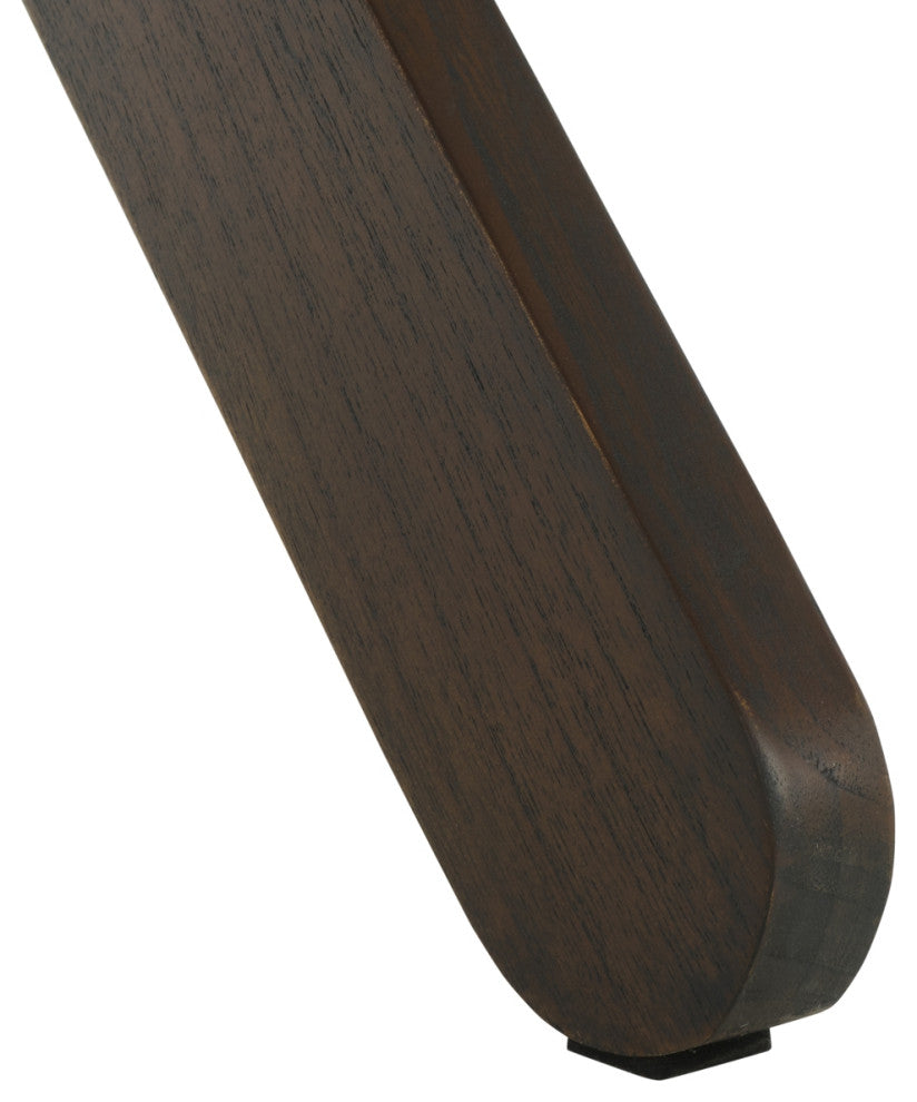 Safavieh Couture Tyrrell Rattan Dining Chair, Walnut/Natural
