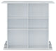 HomeRoots 47" X 16" X 41" White High Gloss Mdf Bar Table