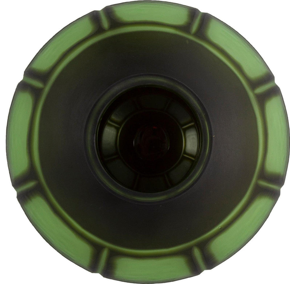 Traditional Karo Forest Green Textured Vases