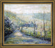 Ernest Lawson The Road Framed Premium Canvas Print, 20"x25"