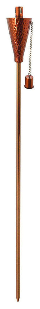 Anywhere Torch, Hammered Copper Cone, Tall, 2-Pack