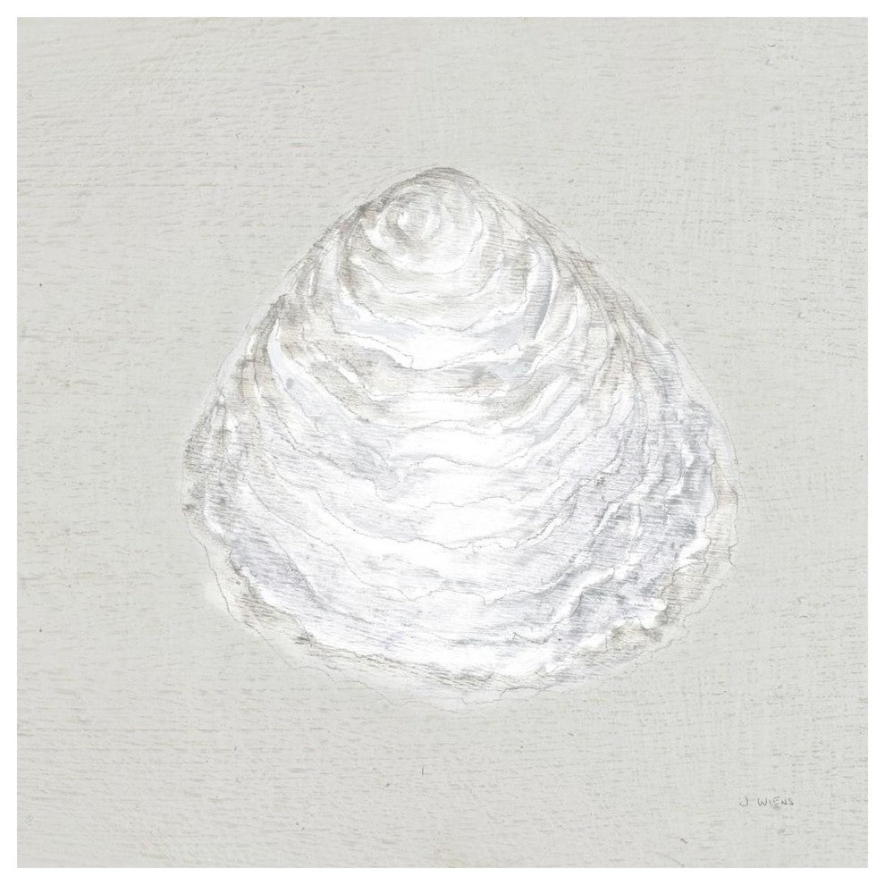 "Serene Shells I Tan" Digital Paper Print by James Wiens, 26"x26"