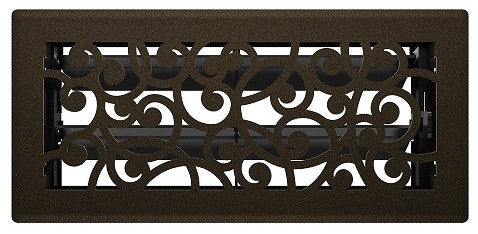 Wonderland Floor Register, Bronze Age, 4x10