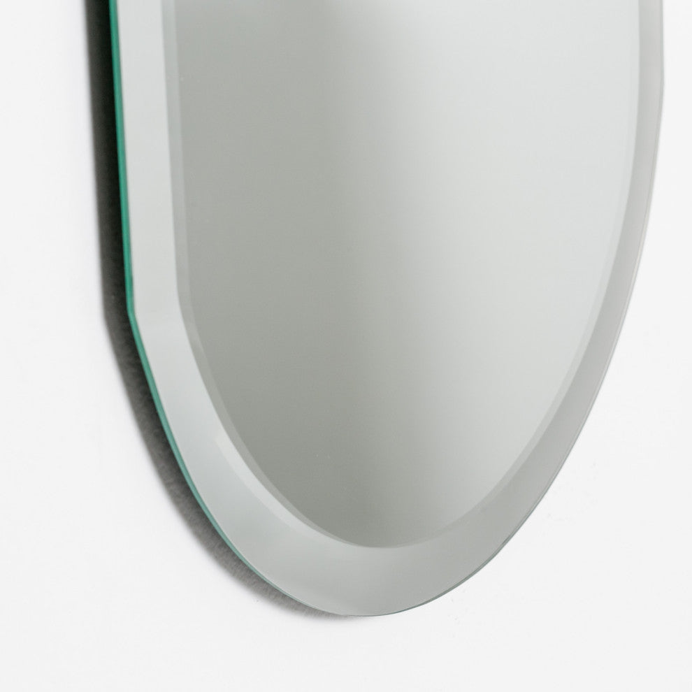 Khloe Modern Bathroom Mirror, 39.5 in. X 23.6 in.