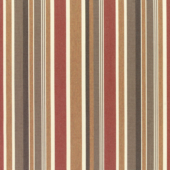 Sunbrella Brannon Redwood Fabric 5612-0000, Sunbrella Fabrics by the Yard