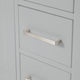 ARIEL Cambridge 49" Single Rectangle Sink Bathroom Vanity Grey With Marble Top