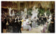 "Friday at the French Artists Salon, 1911" Paper Art, 24"x15"