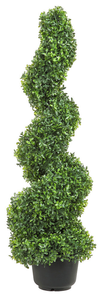 VEVOR 3' Artificial Topiary Tree Faux Plant w/ Replaceable Leaves Home Decor