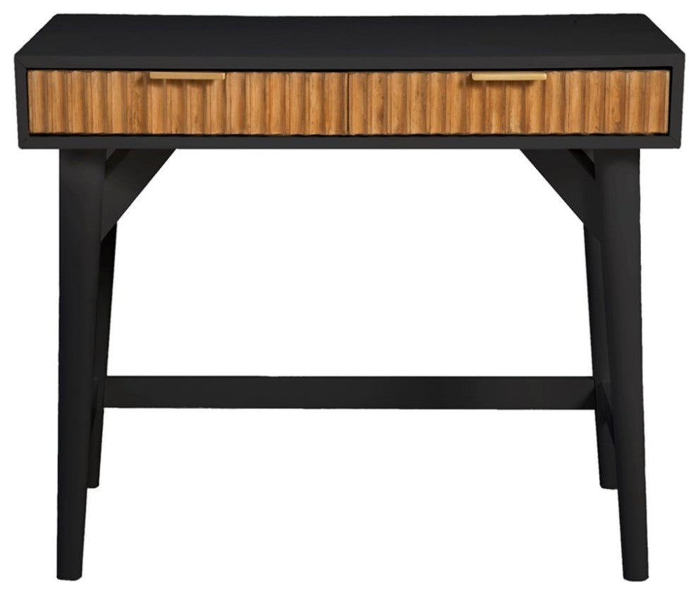 Origins by Alpine Larsen Mini Desk in Black