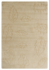 Jaipur Transitional Area Rug, Tan, 5'x7'