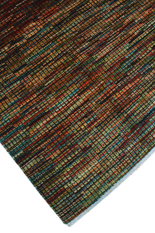 High-Low Chobi Denny Red Rug, 8''2x10''5