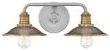 Hinkley Lighting 5292 Rigby 2 Light 19"W Bathroom Vanity Light - Antique Nickel