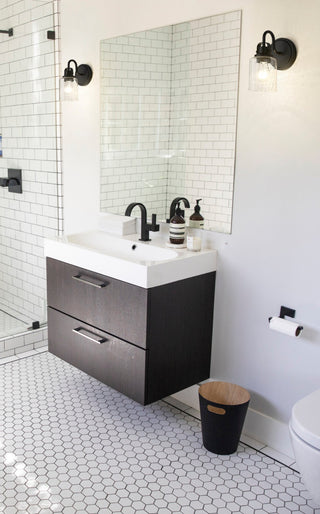 Z-Lite 340-1S Kinsley 10" Tall Wall Sconce - Matte Black