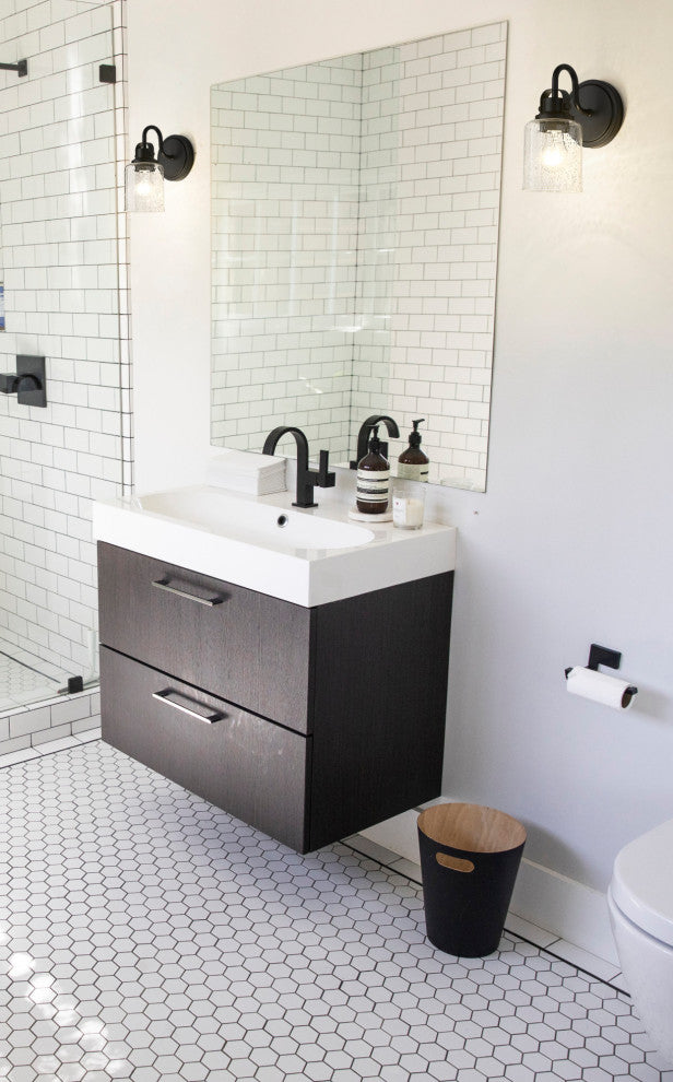 Z-Lite 340-1S Kinsley 10" Tall Wall Sconce - Matte Black