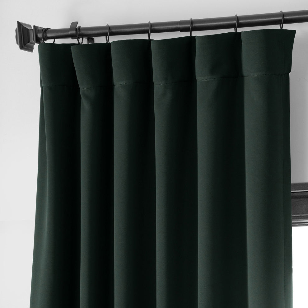 Dark Mallard Room Darkening Curtain, Set of 2, 50"x96"