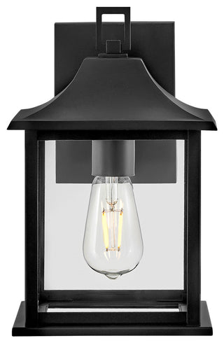 Lark 81590 Nolan 12" Tall Outdoor Wall Sconce - Black