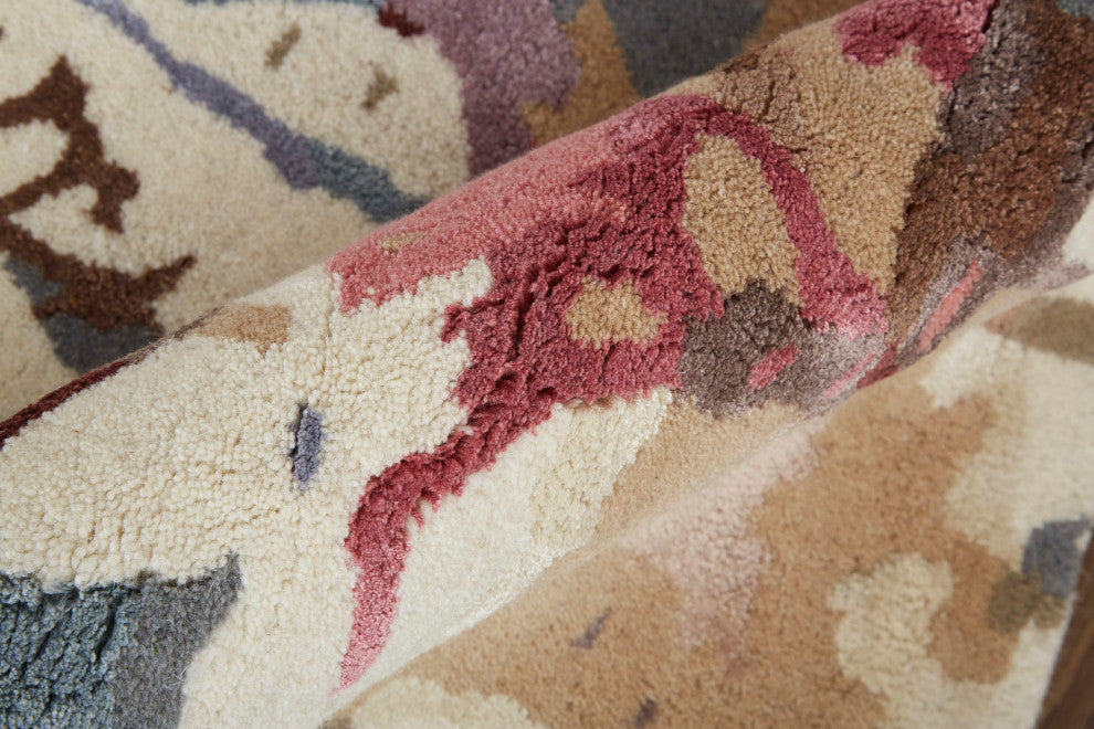Cerelia R8865 Transitional/Casual Rug, Blue/Multi, 3'6"x5'6"