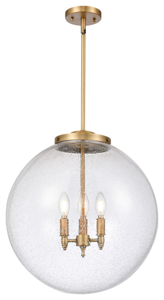Beacon Pendant, Brushed Brass, Seedy, Seedy