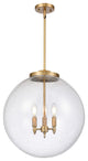 Beacon Pendant, Brushed Brass, Seedy, Seedy