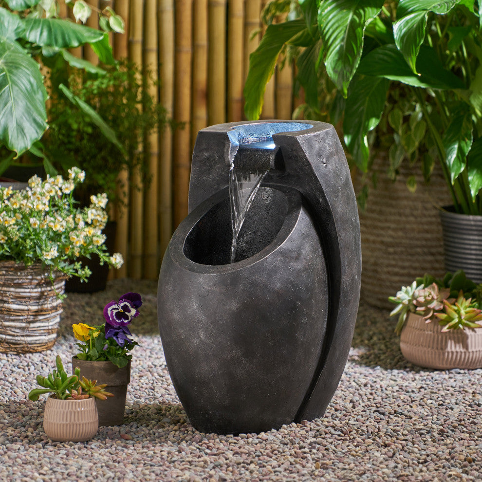 GDF Studio Berkshire Fountain with LED Lights