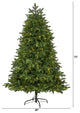 6' Wyoming Fir Faux Xmas Tree With 350 Clear Lights and 844 Bendable Branches