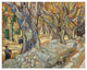"Large Plane Trees, 1889" Digital Paper Print by Vincent van Gogh, 32"x26"