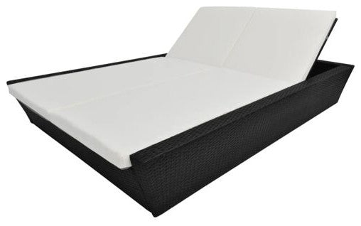 vidaXL Outdoor Lounge Black