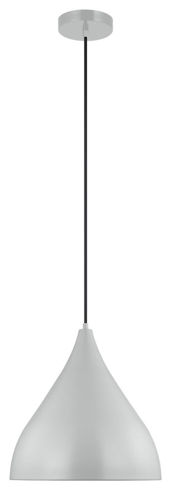 Oden Medium Pendant, Matte Grey