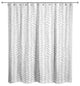 Modern Herringbone Shower Curtain, Gray