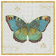"Bohemian Wings Butterfly VA" Digital Paper Print by Daphne Brissonnet, 38"x38"