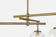 Wade Chandelier, Patina Brass