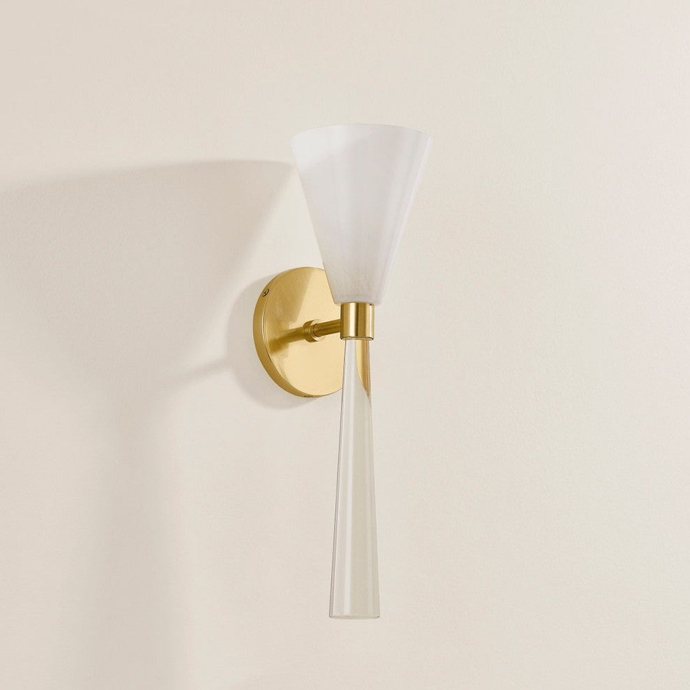 Mitzi Amara Wall Sconce Aged Brass
