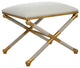 Uttermost 23732 Socialite White Small Bench