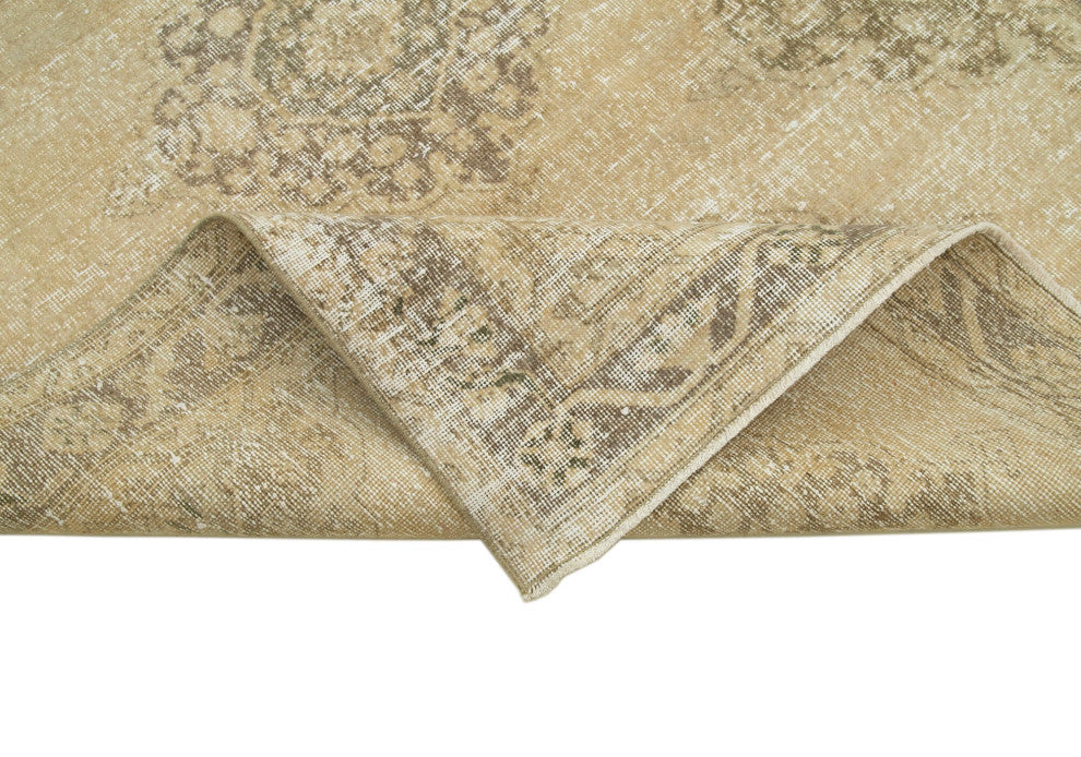 Rug N Carpet - Hand-knotted Turkish 4' 9" x 11' 3" Vintage Runner Rug