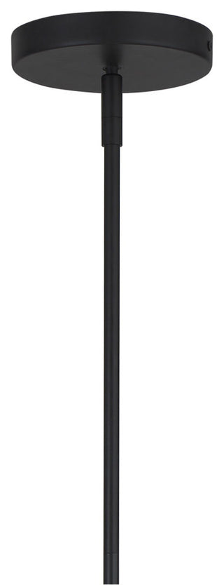 Fulton Three Light Pendant in Black