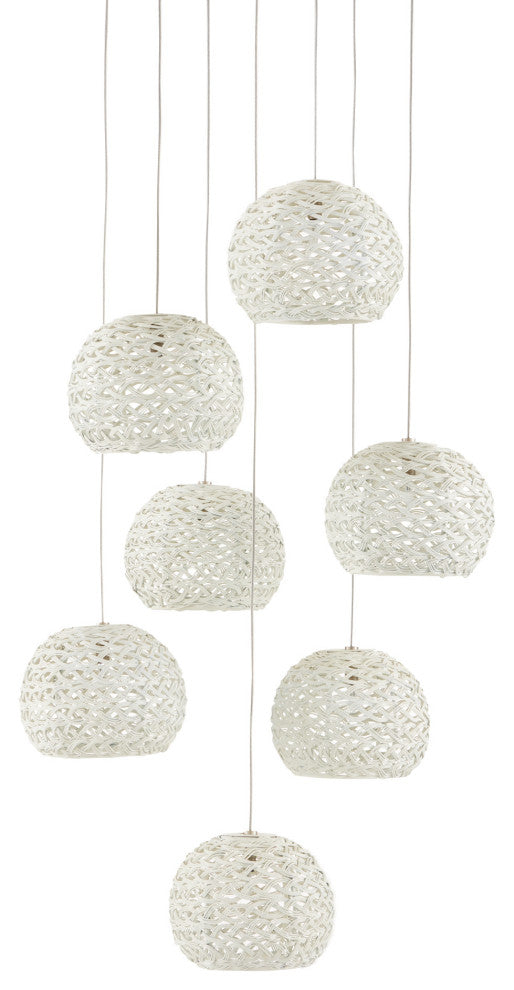 Piero Multi-Drop Pendant, 7-Light