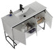Urbania Vanity Set, White, 48", Single Sink