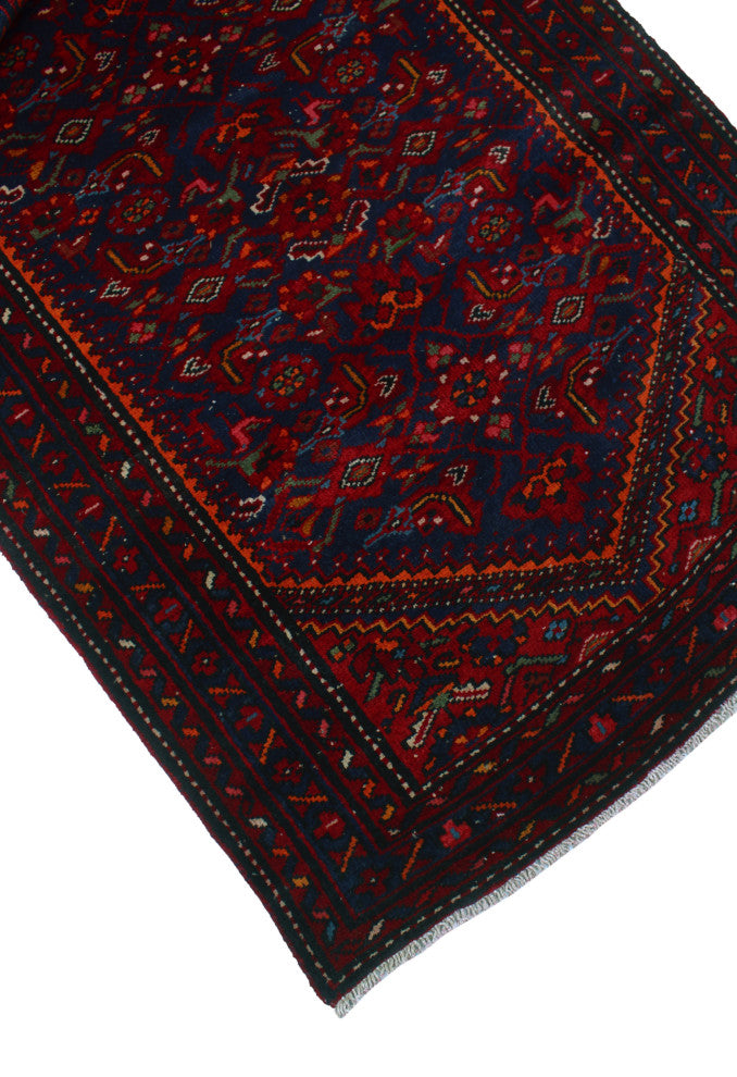 Fine Vintage Distressed Clayborn Blue Rug