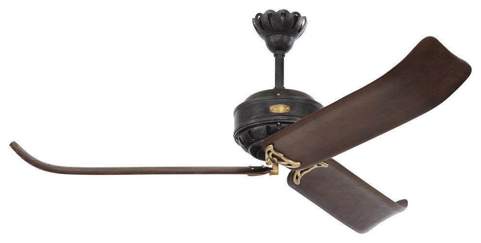 Monte Carlo 3CPR60ATIHAB Cupra 60, Antique Iron With Hand-Rubbed Antique Brass