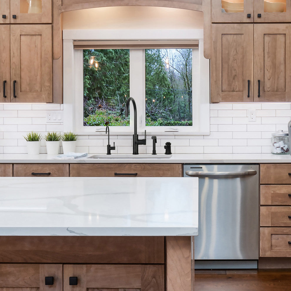 Built, Copper Soap Dispenser Refill from Top With 17oz Bottle, Matte Black