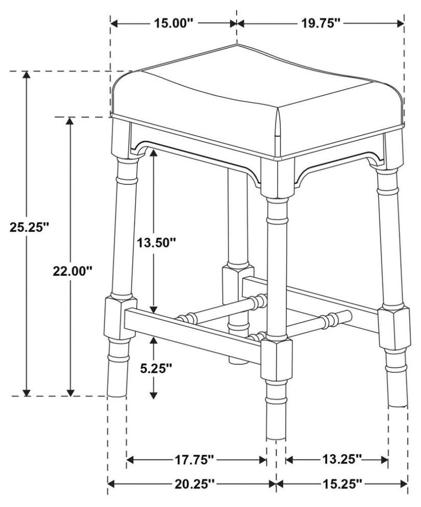 5-piece Rectangular Spindle Leg Counter Height Dining Set Oatmeal and Black