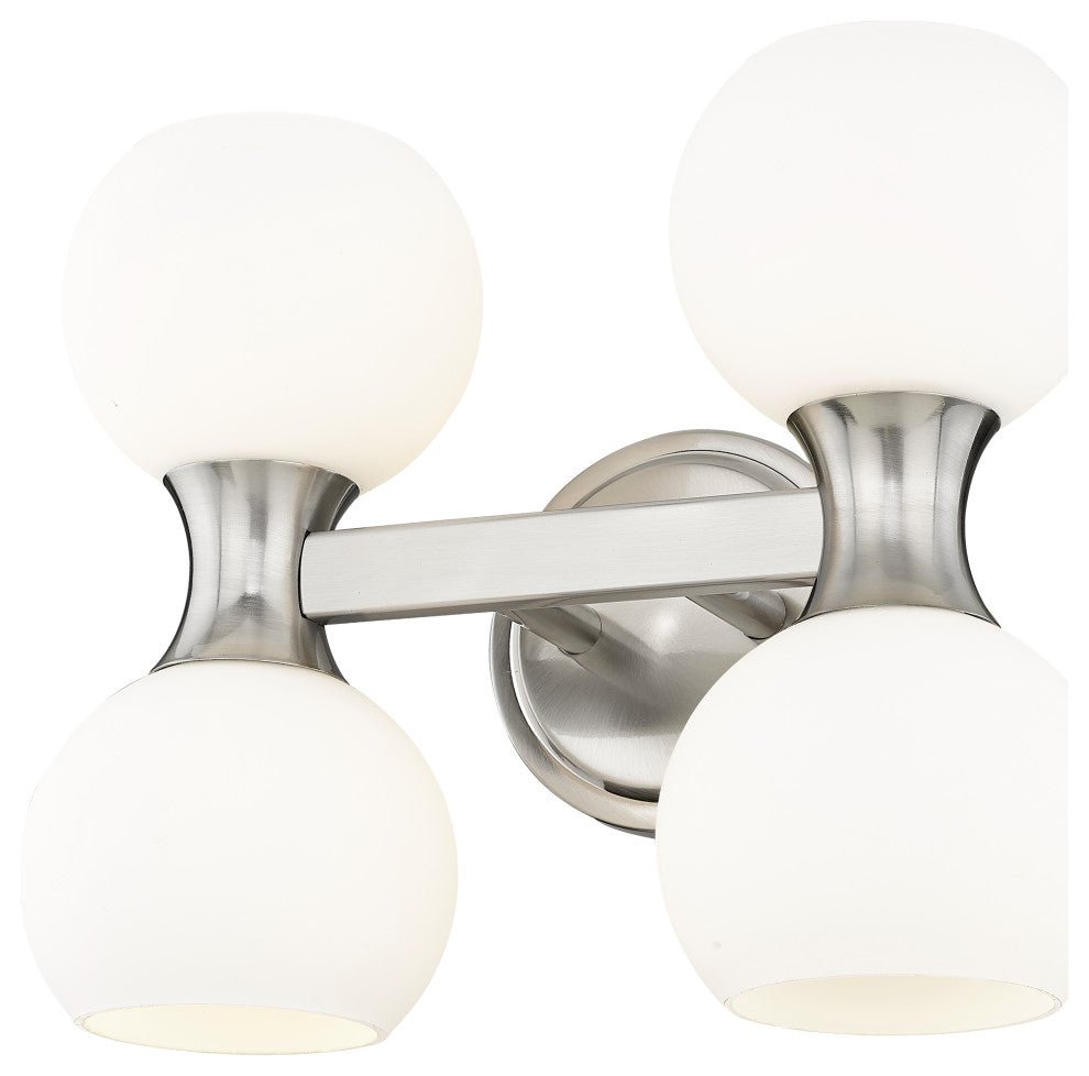 Z-LITE 4-Light Vanity, Brushed Nickel