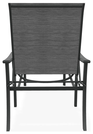 St. Catherine Sling 4-Position Outdoor Chaise Lounge, Collect Charcoal/Graphite