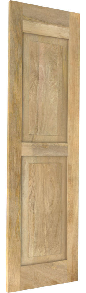 Two Equal Raised Panel Shutters (Per Pair)
